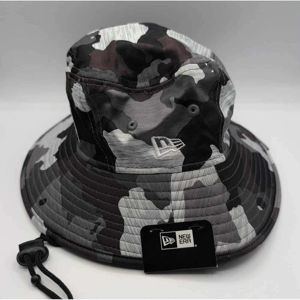 Cleveland Browns New Era Gray Camo Bucket Hat Adult OSFM New With Tags